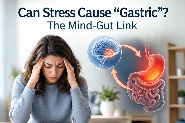 Can Stress Cause "Gastric"? The Mind-Gut Link 