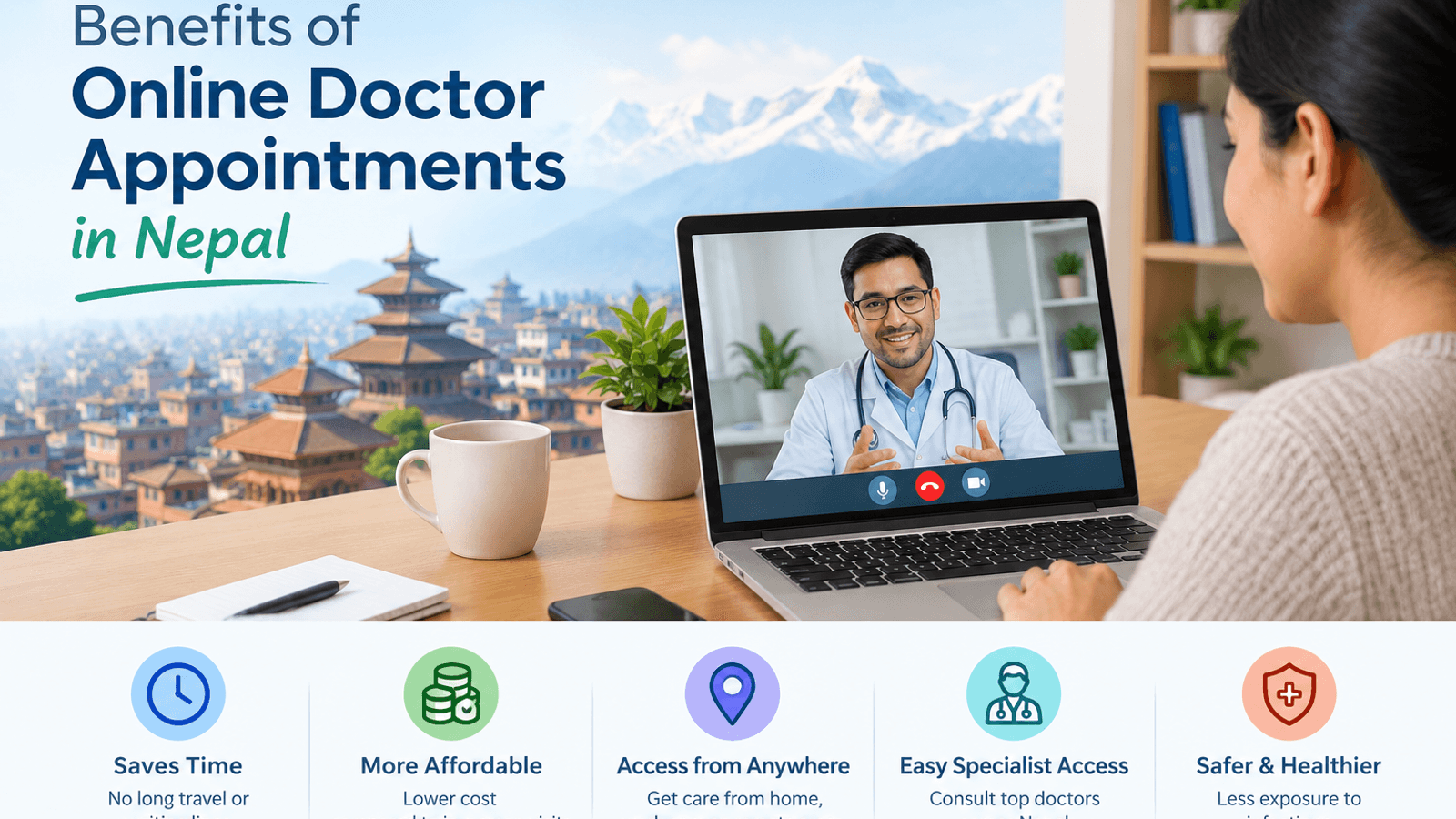 Benefits of Online Doctor Appointments in Nepal