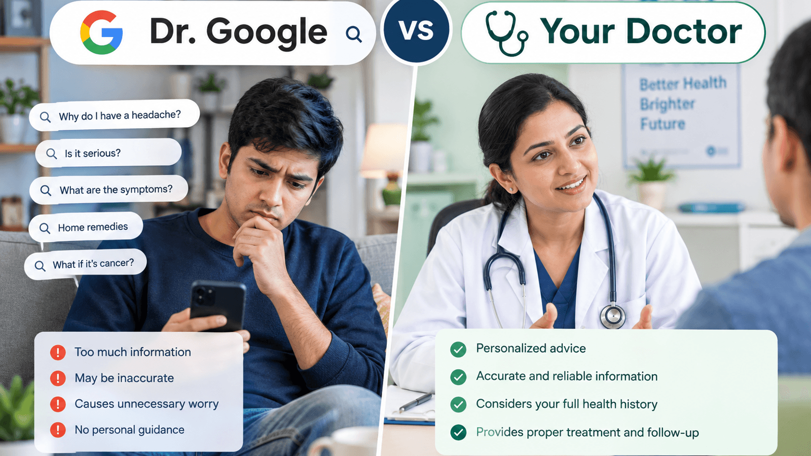 Dr. Google vs. Your Doctor