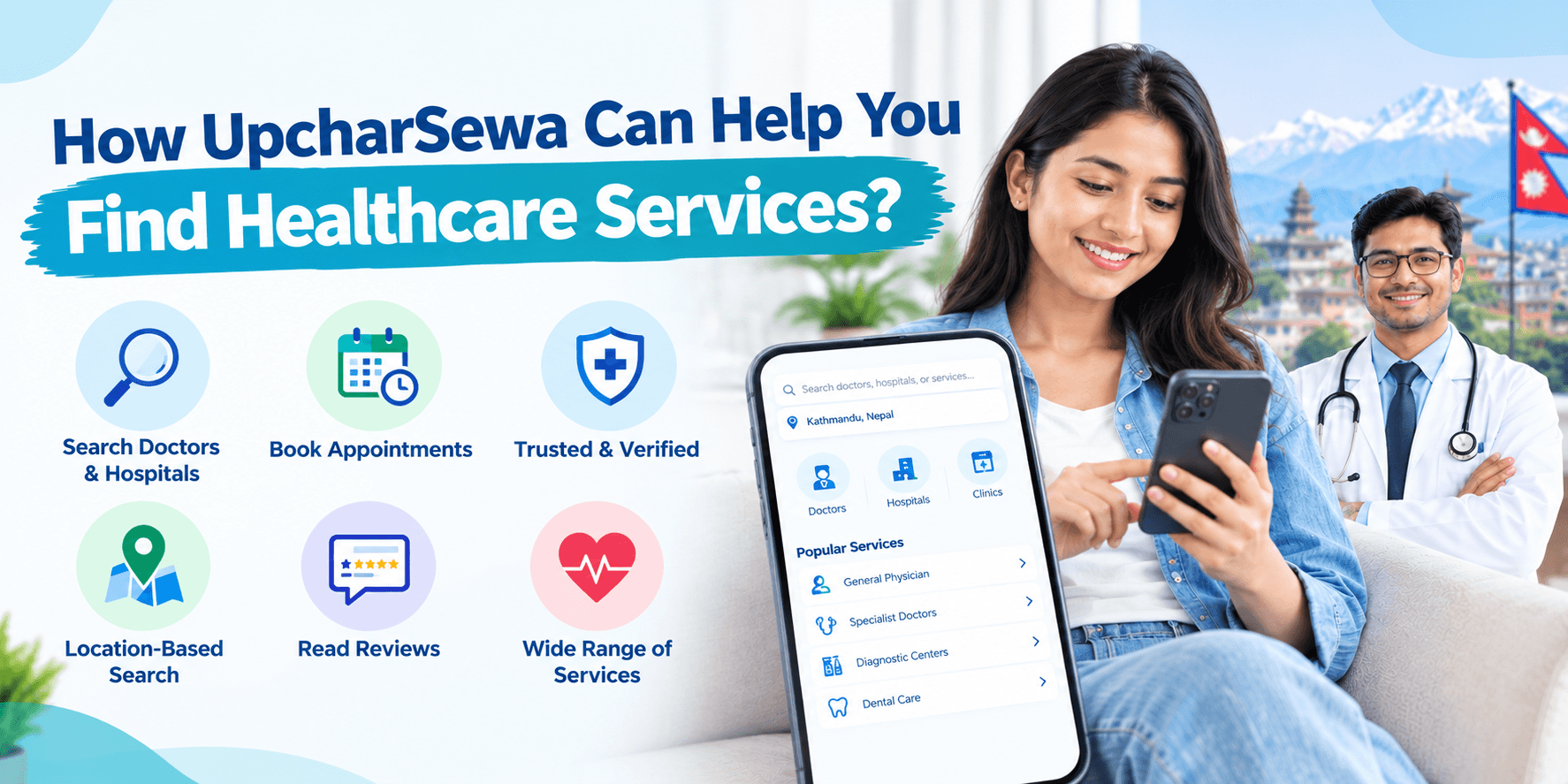 How UpcharSewa Can Help You Find Healthcare Services