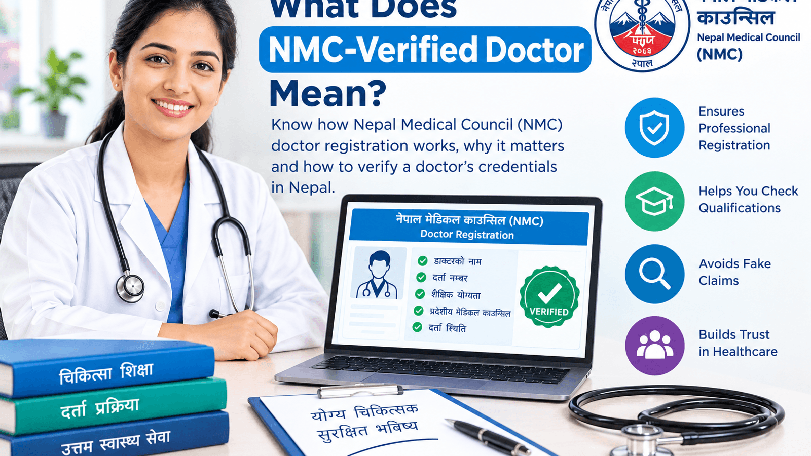 What Does NMC-Verified Doctor Mean?