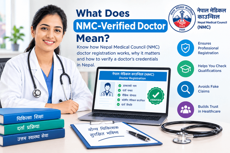 What Does NMC-Verified Doctor Mean?