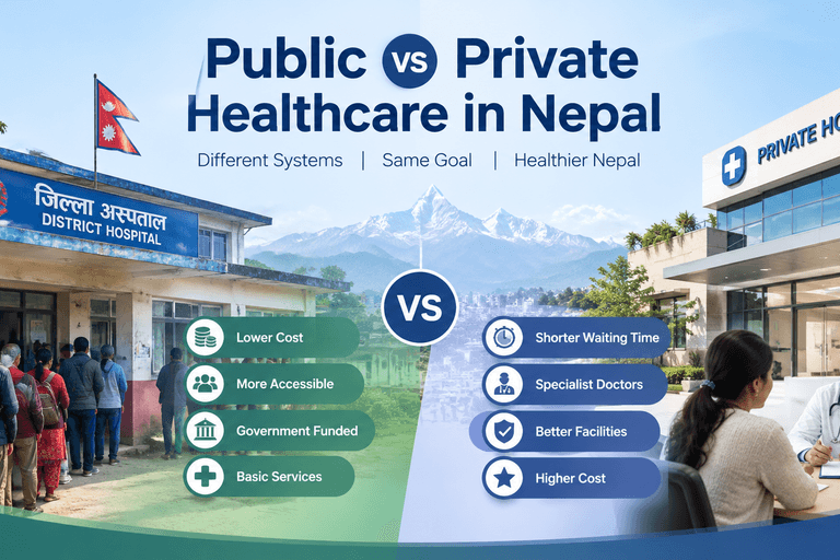 Public vs Private Healthcare in Nepal