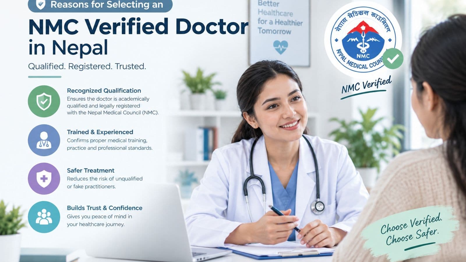 Reasons for Selecting an NMC Verified Doctor in Nepal