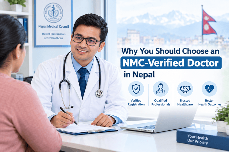 Why You Should Choose an NMC-Verified Doctor in Nepal