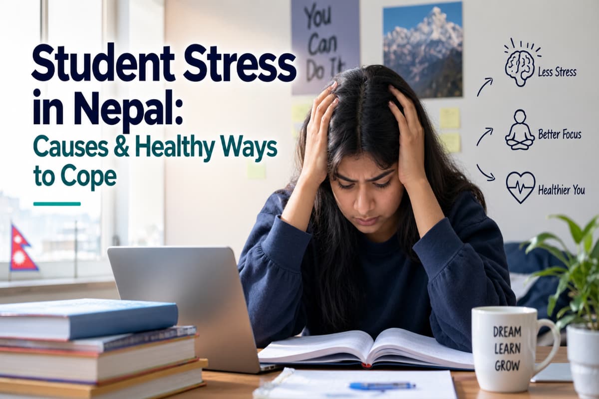 Student Stress in Nepal: Causes & Healthy Ways to Cope